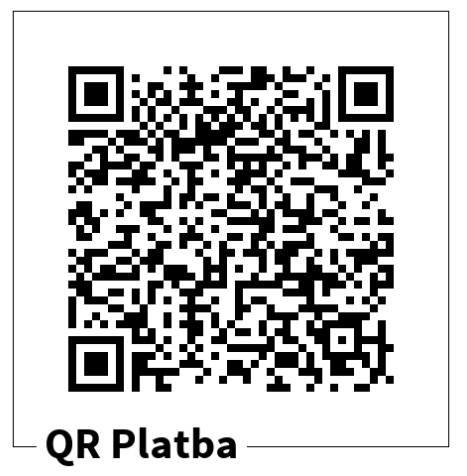 QR kód pro platbu na rodinné auto